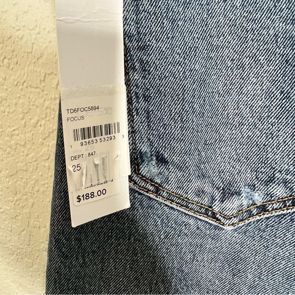 Joe’s Jeans Women Size 25 The Luna High Rise Cigarette Crop Distressed B - Picture 5 of 10